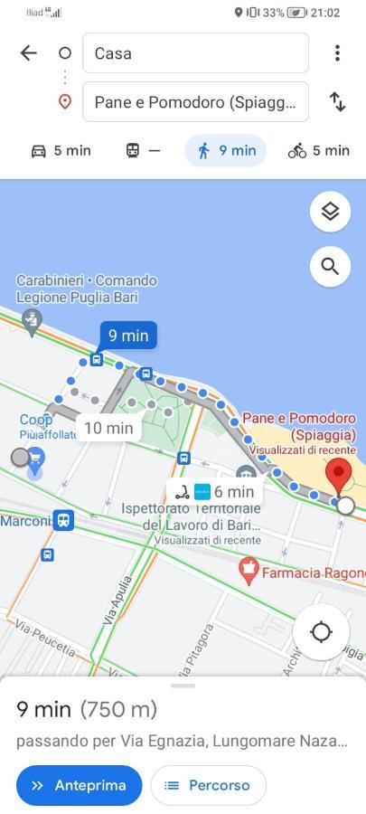 Appartamento La luminaria Bari Esterno foto
